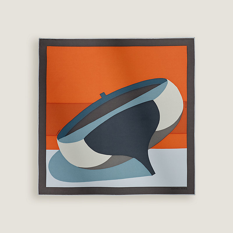 ポケットチーフ 《イル・ドゥ・ウェッサン》 | Hermès - エルメス-公式